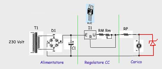 E se montassimo un LED al posto della lampada ?